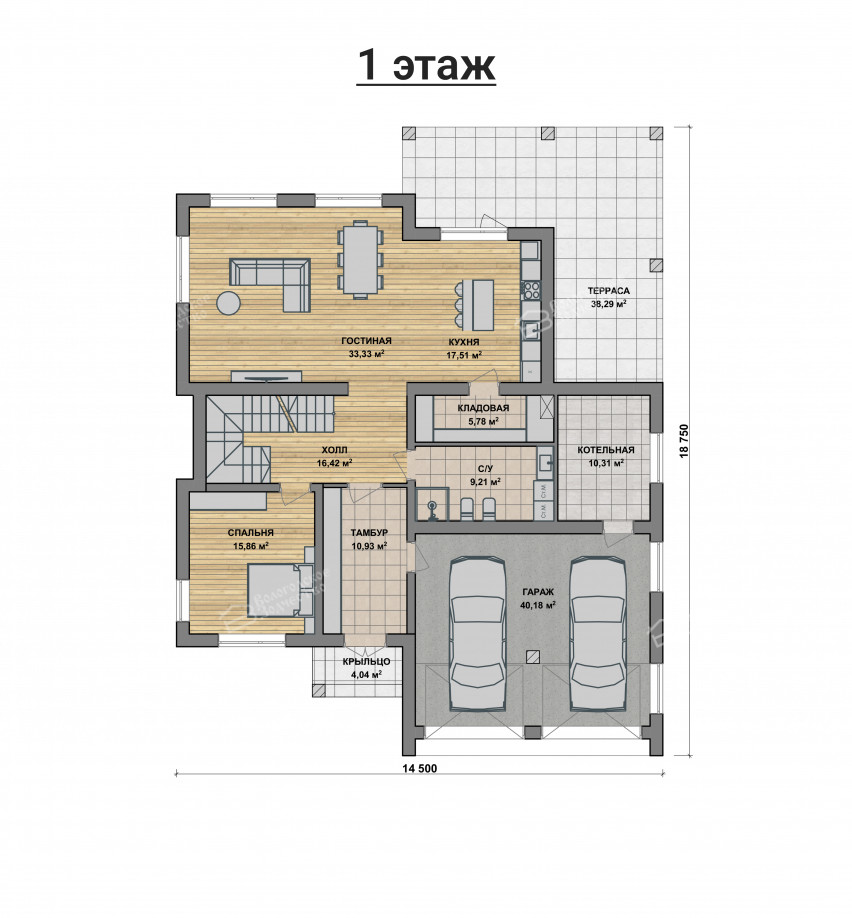 Дом из камня VZ-790